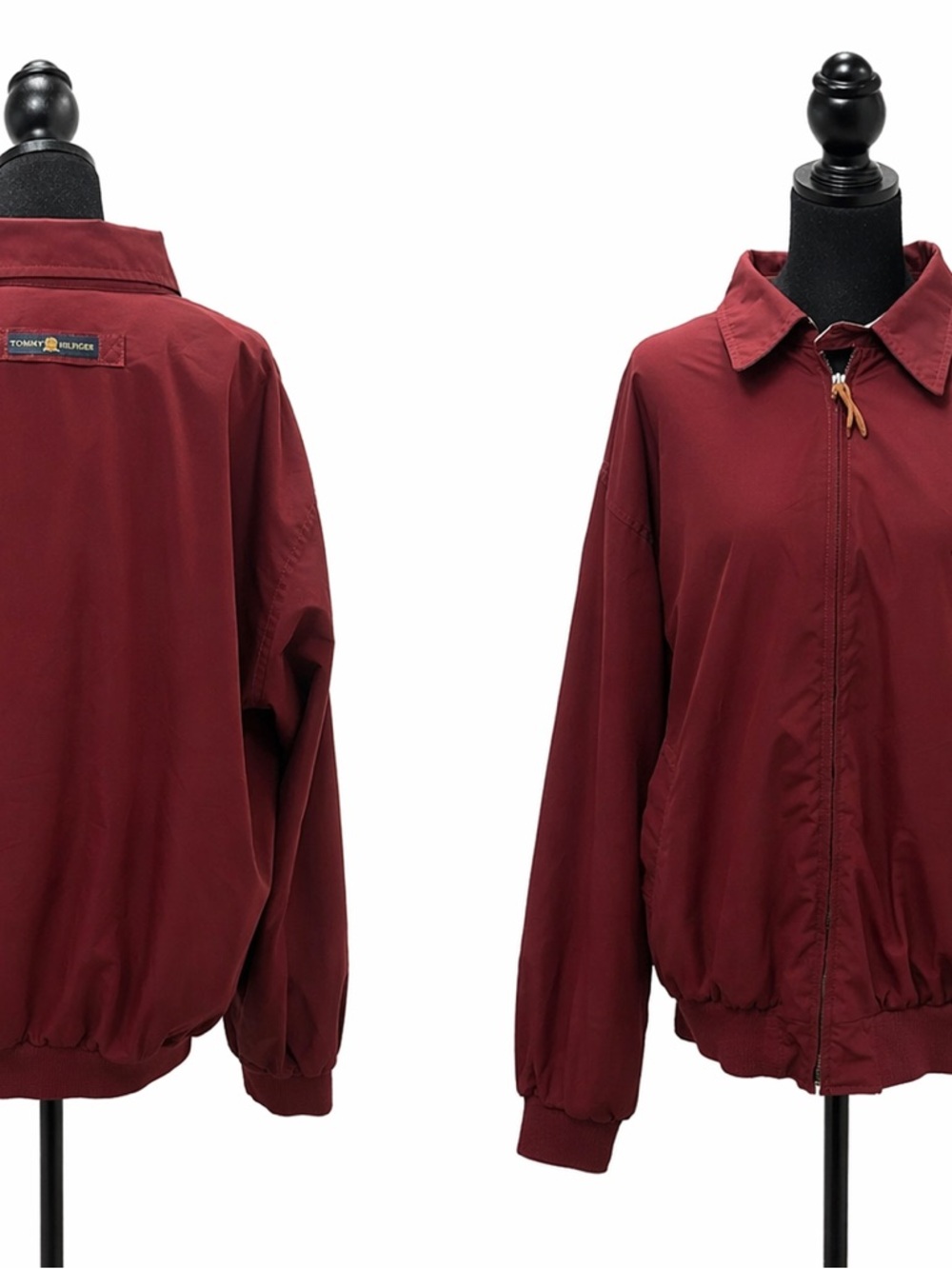 Tommy Hilfiger Deep Red Collared Jacket